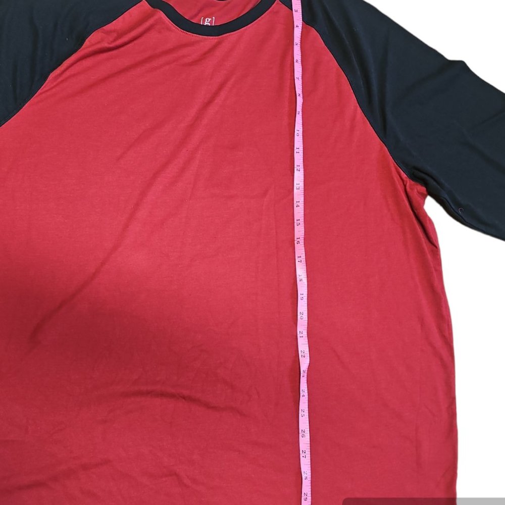 George Men's Moisture Wicking Crew Neck Long Sleeve Tee XXXL - Picture 3 of 4